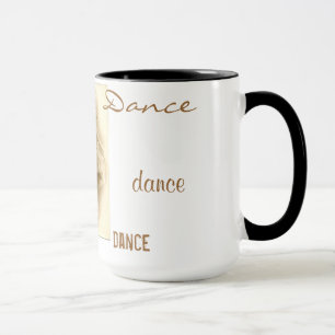 Tasse vintage de danse de danseurs classiques
