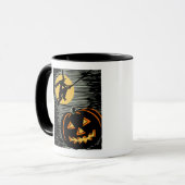 Tasse vintage de Halloween (Devant gauche)