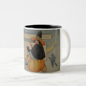 tasse vintage de Halloween (Devant droit)