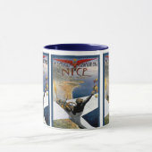 Tasse vintage de l'aviation du pilote 1910 (Centre)