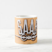 Tasse vintage de logo de SAAB (Centre)