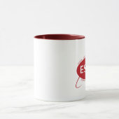 Tasse vintage de logo d'Estes Pre-Damon (Centre)