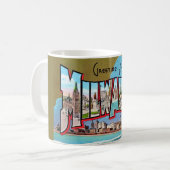 Tasse vintage de Milwaukee (Devant gauche)
