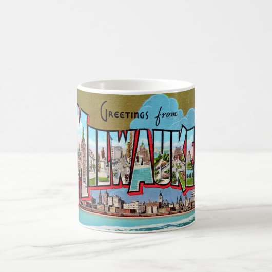Tasse vintage de Milwaukee (Centre)