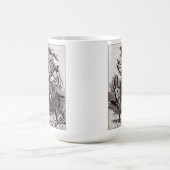 Tasse vintage de Père Noël (Centre)