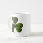 Tasse vintage de shamrock (Devant gauche)