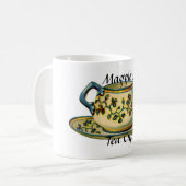 Tasse vintage de tasse de thé (Devant gauche)