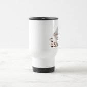 Tasse vintage de voyage de base-ball (Centre)