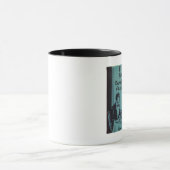 Tasse vintage de wagon-restaurant (Centre)