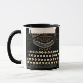 Tasse vintage d'écriture (Gauche)