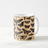 Tasse vintage d'insectes (Devant droit)