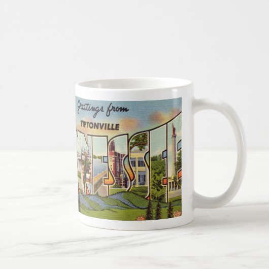 Tasse vintage du Tennessee (Droite)