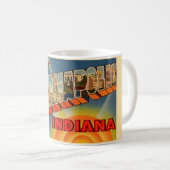 Tasse Vintage Indianapolis, IN (Devant droit)