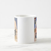 Tasse vintage japonaise d'art de sumo (Centre)