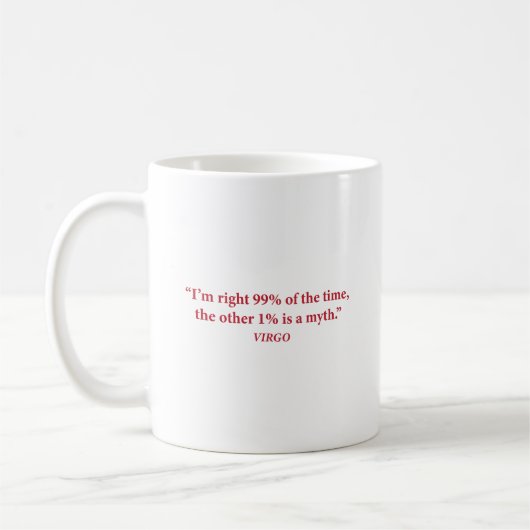Tasse Virgo Chaos Control (Gauche)