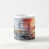 Tasse Vision de la marée tempête de Londres Callin (Centre)