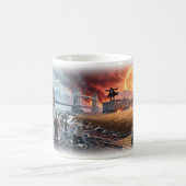 Tasse Vision de la scène de tempête apocalyptique  (Centre)