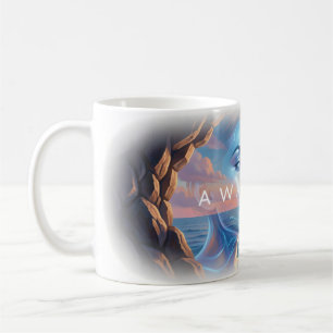 Tasse Vision Réveillée au Coucher du Soleil