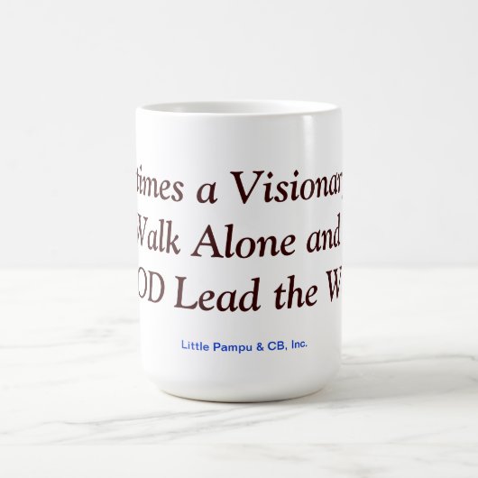 Tasse visionnaire (Centre)