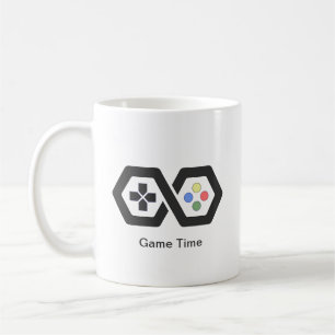 Tasse visuelle du temps de jeu du Gamer