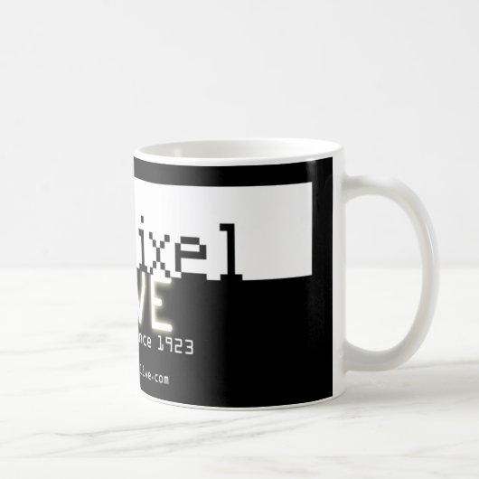 Tasse vivante de pixel mort (Droite)