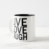 Tasse vivante de rire d'amour (Devant gauche)