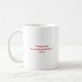Tasse Vivre Dans Ma Tête (Gauche)