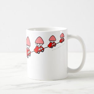 Tasse - voiture avec de petites voitures