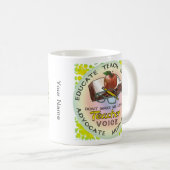 Tasse voix d'enseignant de l'école (Devant droit)