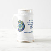 Tasse Votre Logo + Message Spécial (Devant gauche)