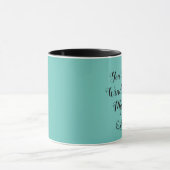 Tasse Vous êtes le vent sous mes ailes sarcelle et (Centre)