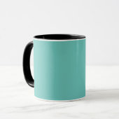 Tasse Vous êtes le vent sous mes ailes sarcelle et (Devant gauche)