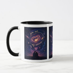 Tasse Vous êtes mon univers Illustration de l'univ