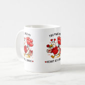 Tasse Vous Faites Batte Mon Cœur Honk (Devant gauche)