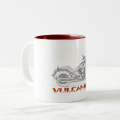 Tasse vulcanisée (Devant gauche)