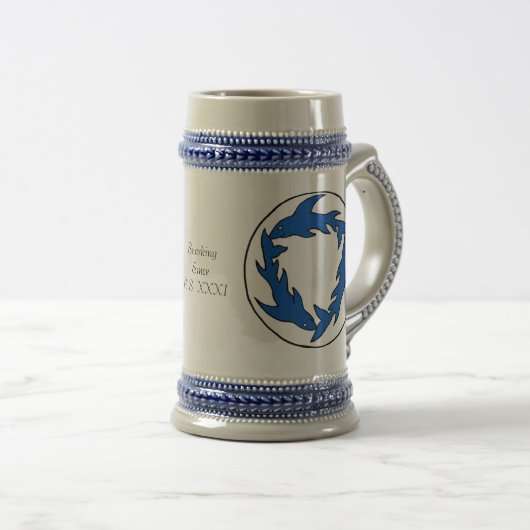 Tasse w/text de Sharc (Devant droit)