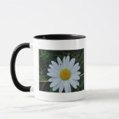 Tasse weisse Margeritenblüte Mok (Links)