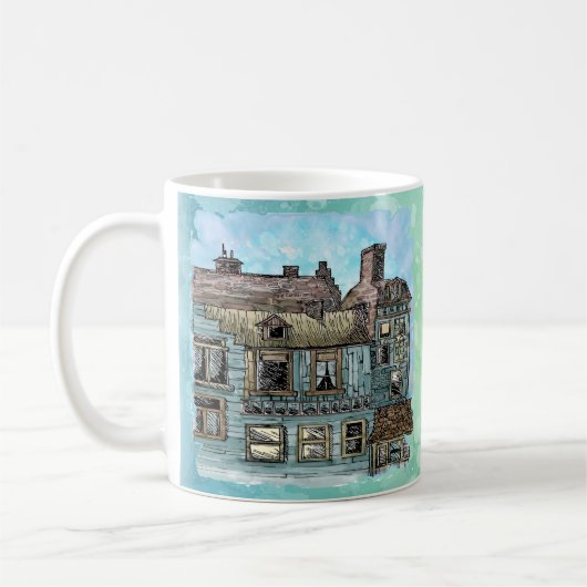 Tasse Wharf Scene 2 (Gauche)