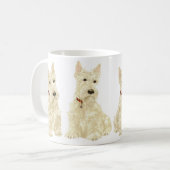 Tasse Wheaten Scottish Terrier (Devant gauche)
