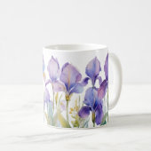 Tasse Whispers of Spring – Iris Bloom II (Devant droit)