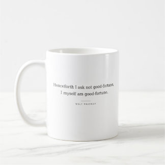 Tasse Whitman : Moi-même, je suis Bonne Fortune