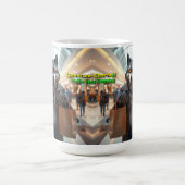 Tasse Wolfie fait du shopping (Centre)