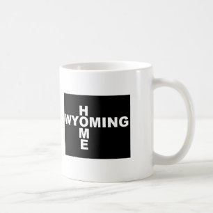 Tasse Wyoming Maison Loin de l'État ou Tasse de Vo