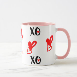 Tasse XO XO Heart pour la Saint-Valentin - Amour K