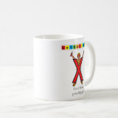Tasse Xx de Letterland | (Devant droit)