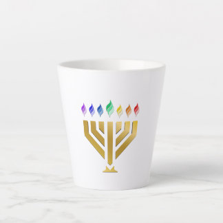 Tasse Yada Yahowah Menorah Latte