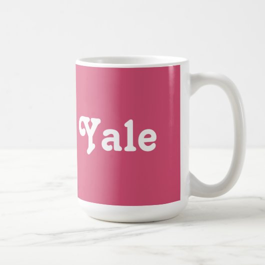 Tasse Yale (Droite)