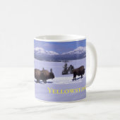 Tasse Yellowstone-Buffle (Devant droit)