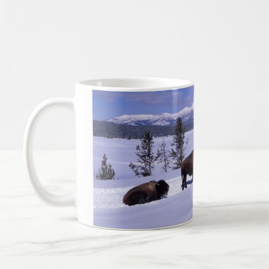 Tasse Yellowstone-Buffle (Gauche)
