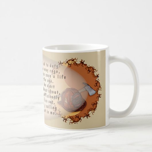 Tasse Yin Yang Pompiers (Droite)